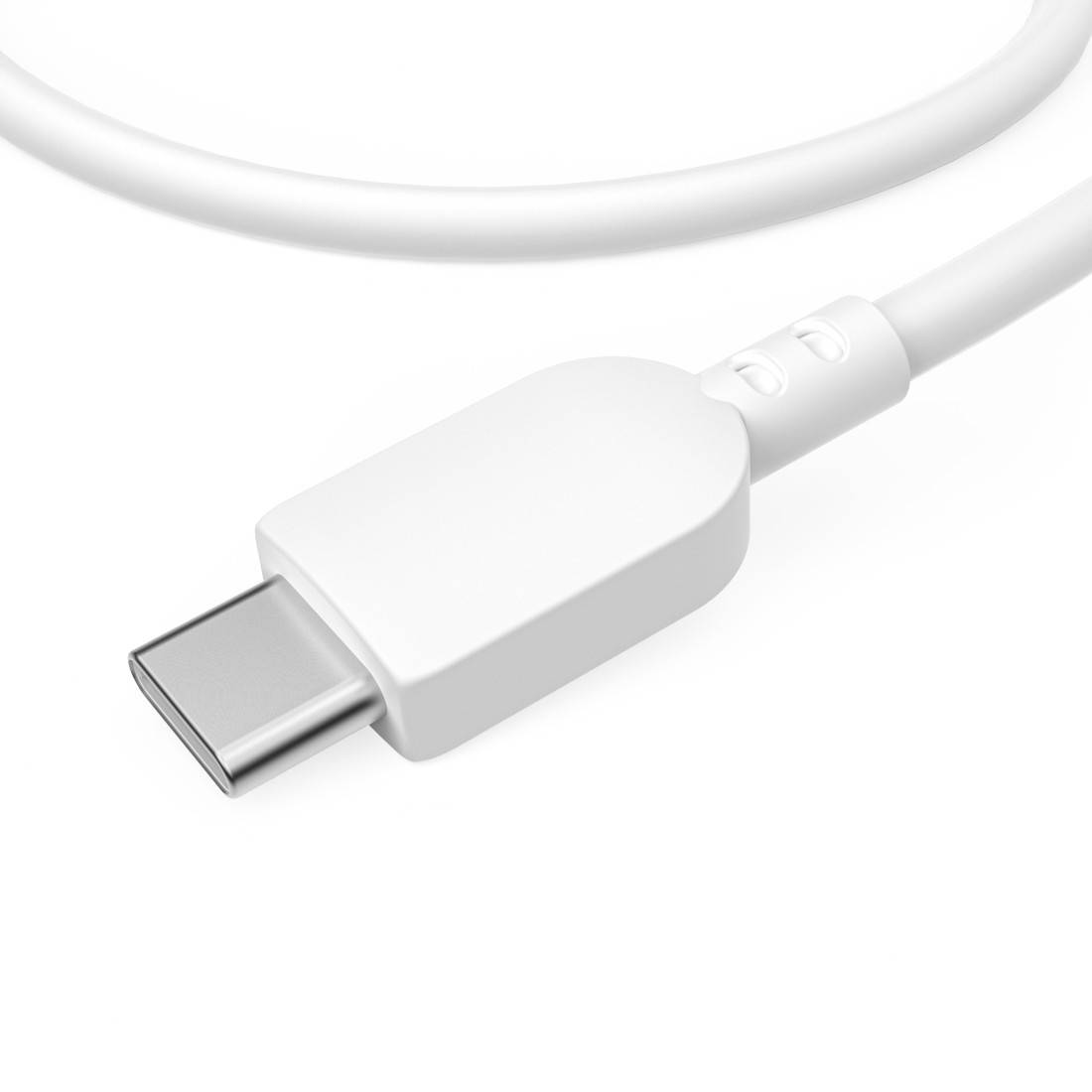 hama 00201722 Ladekabel 2-in-1, USB-C - USB-C oder Lightning, MFI, 1,5 m, Weiß
