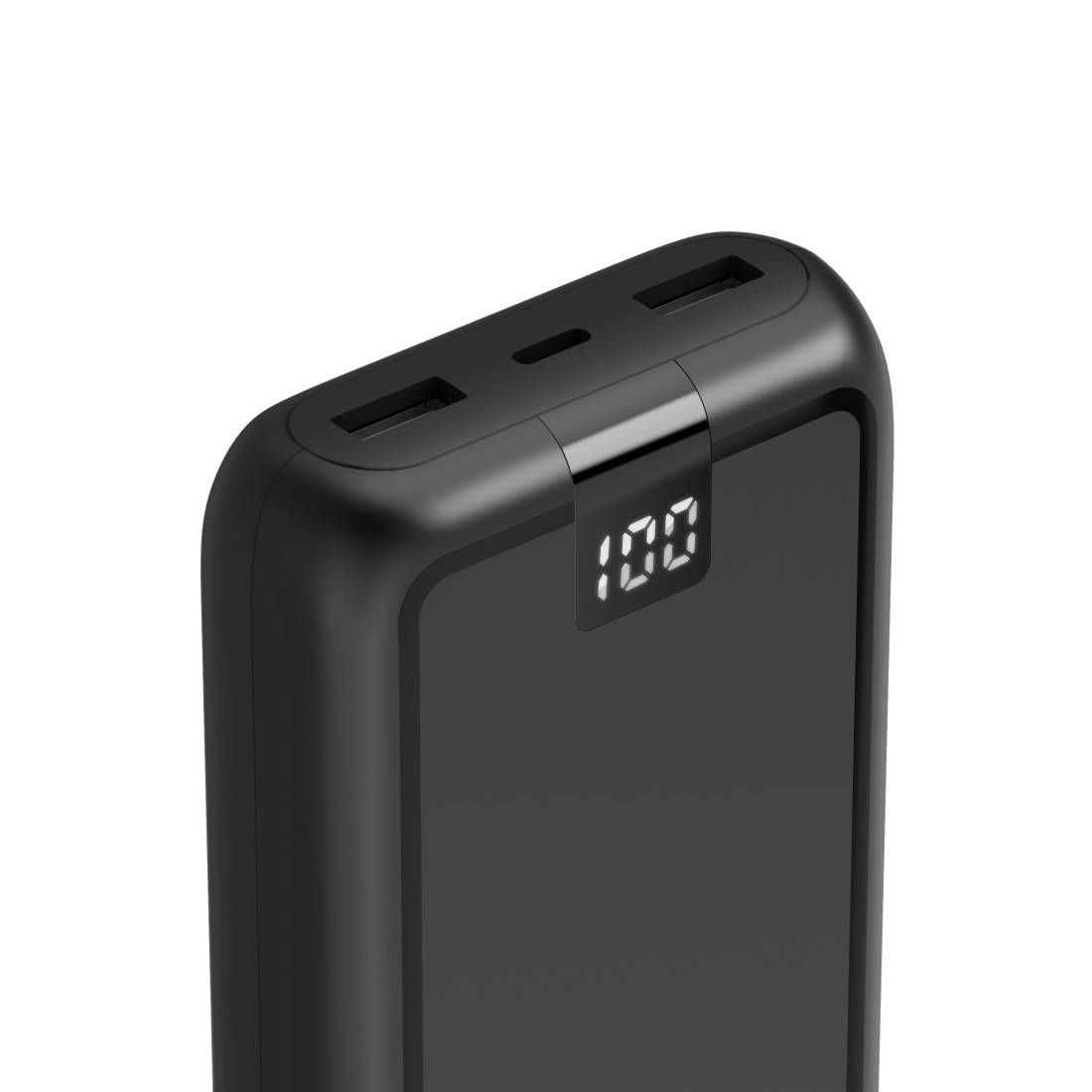hama 00201710 Power Pack "Performance 20", 20000mAh, 3 Ausgänge: USB-C, 2x USB-A, Anth.
