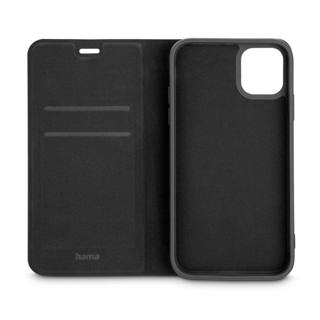 hama 00138185 Handytasche "Daily Protect" für Apple iPhone 11, Schwarz
