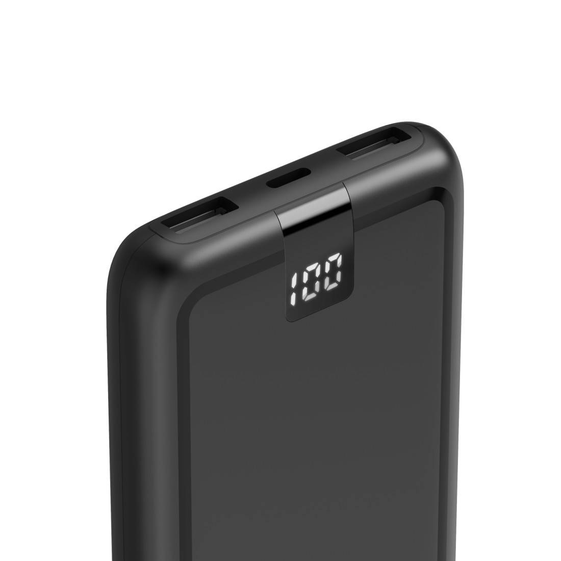hama 00201709 Power Pack "Performance 10", 10000mAh, 3 Ausgänge: USB-C, 2x USB-A, Anthr.