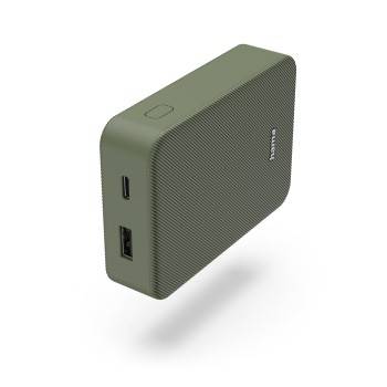 Hama Powerbank 10000 mAh Fast Charge LiPo Grün