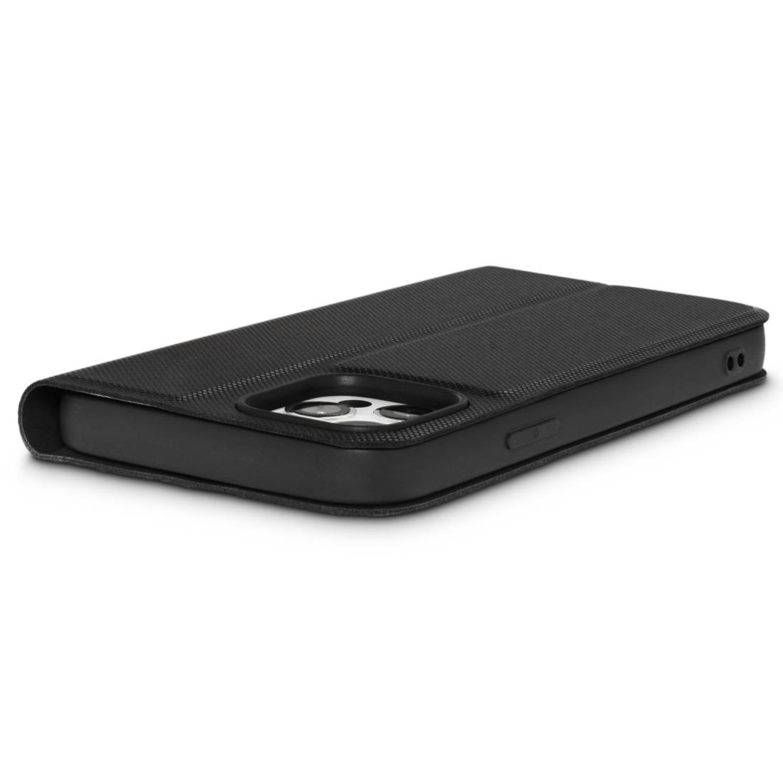 hama 00138181 Handytasche "Daily Protect" für Apple iPhone 12/12 Pro, Schwarz