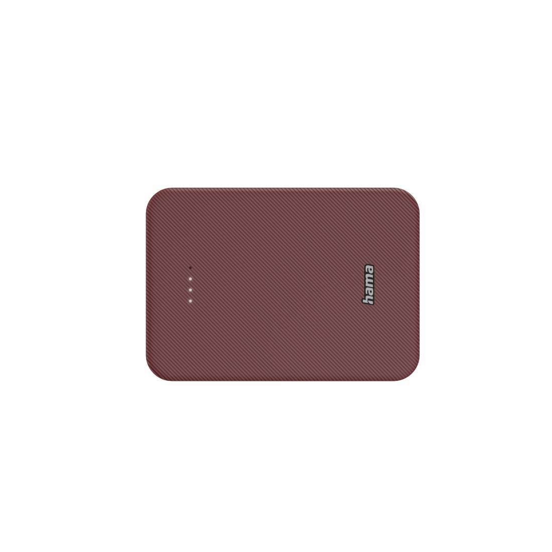 Hama Powerbank 10000 mAh Fast Charge LiPo Rot