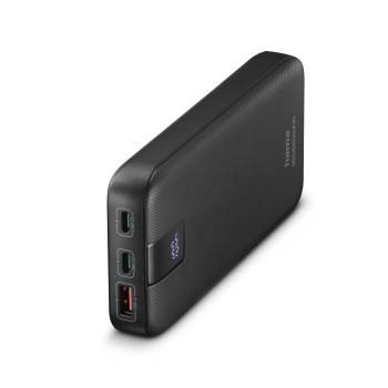 Hama PD 10 Powerbank 10000 mAh Power Delivery 3.0, Quick Charge 3.0 LiPo Anthrazit