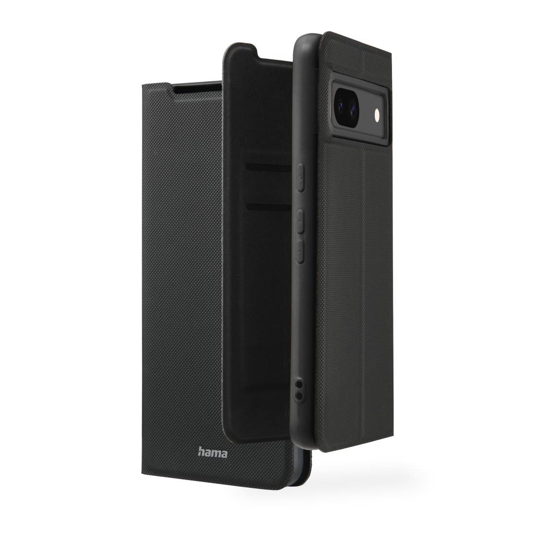 hama 00135429 Handytasche "Daily Protect" für Google Pixel 8a, Schwarz