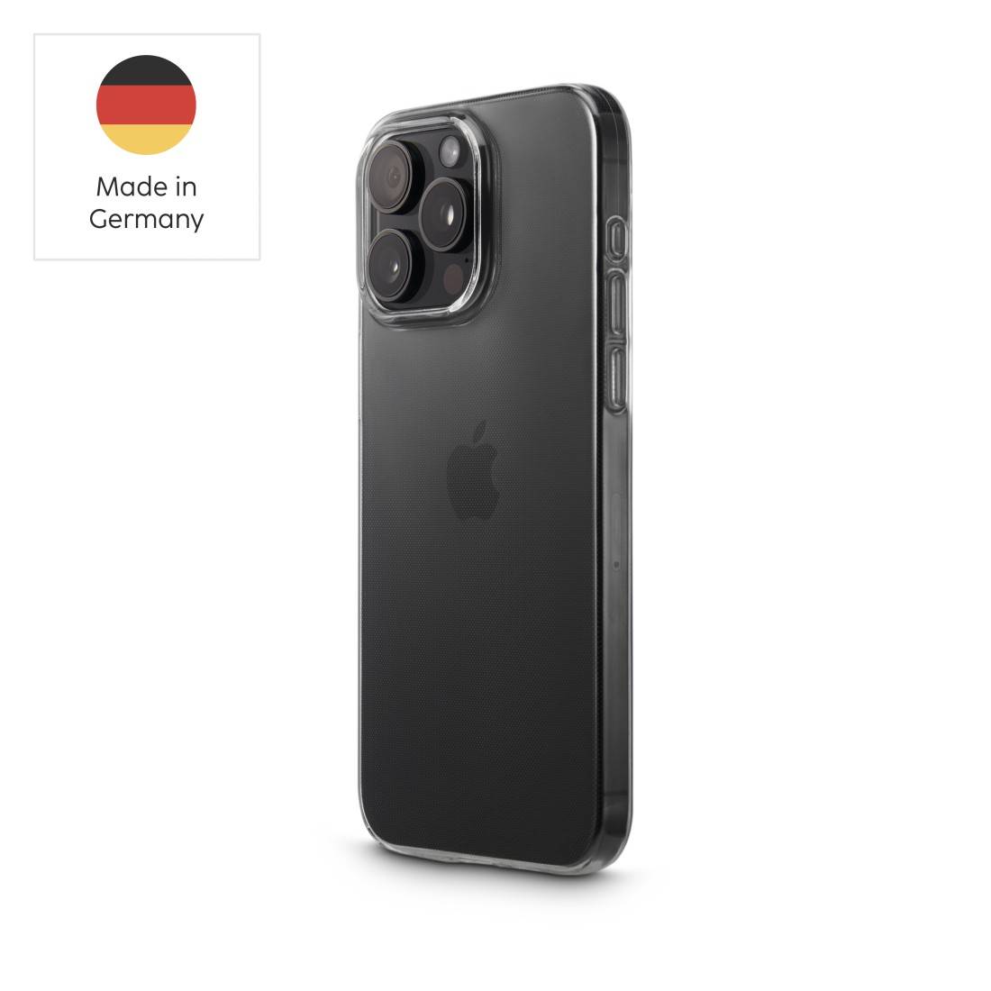 hama 00138112 Handyhülle "Always Clear" für Apple iPhone 15 Pro, durchsichtig