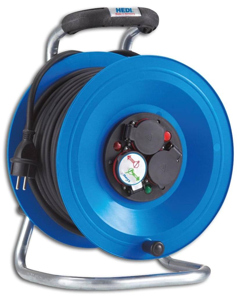 HEDI Kunststoff-Kabeltrommel Stecker-Typ E