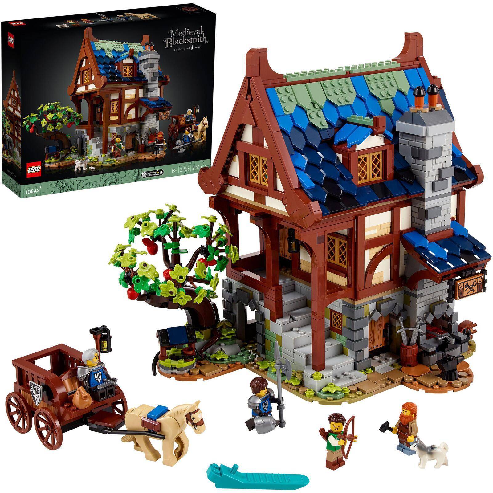 LEGO« Ideas - Mittelalterliche Schmiede 21325