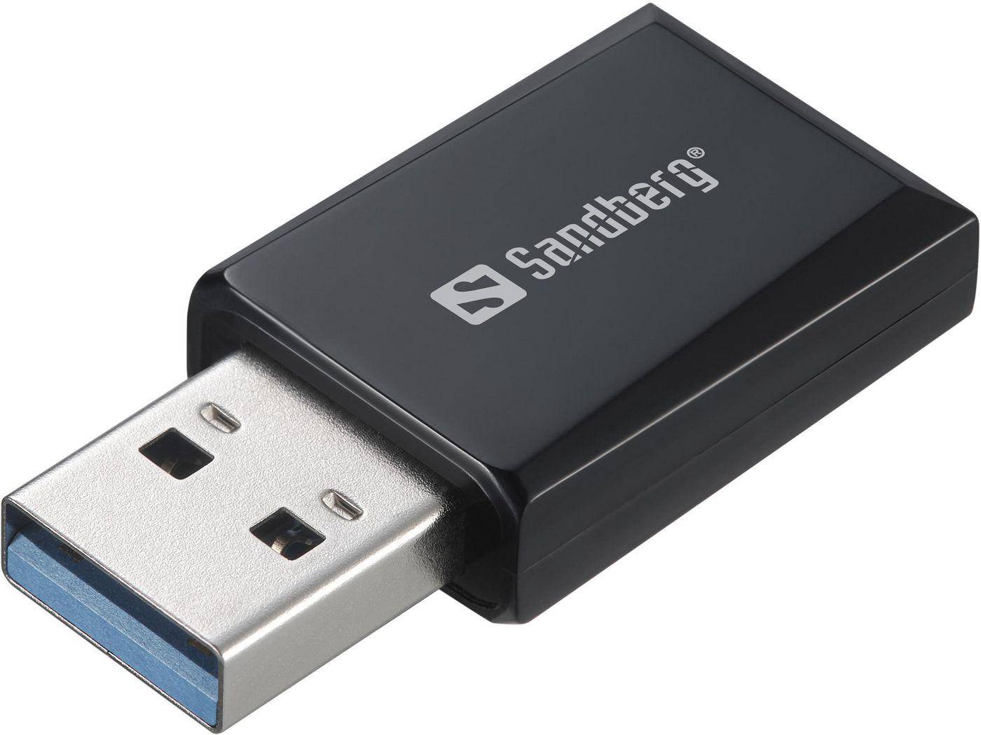SANDBERG Netzwerkadapter - USB 3.0 - Wi-Fi