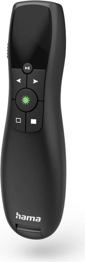 hama Presenter Greenlight-Pointer 4in1, grüner Laser