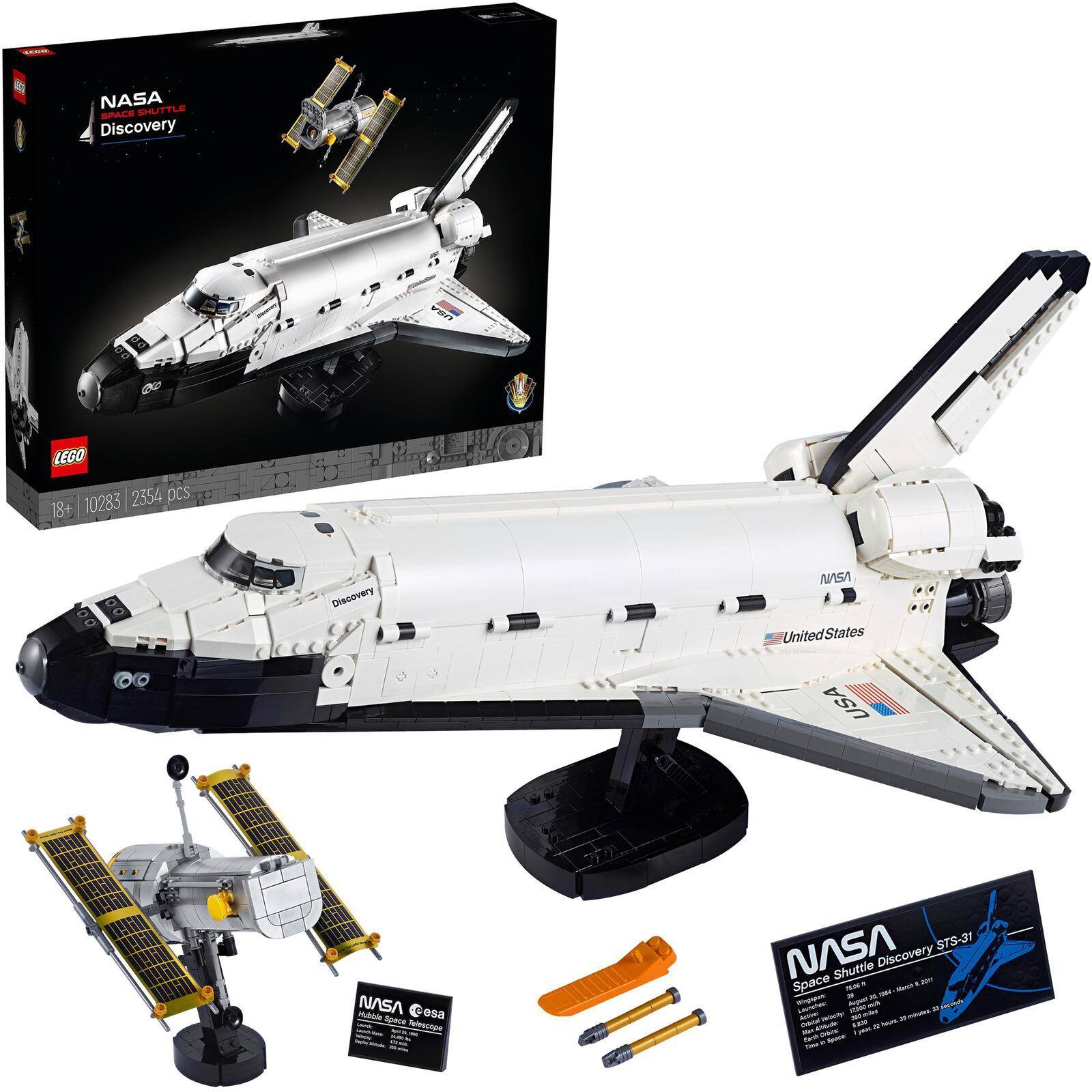 LEGO ICONS NASA Space Shuttle Discovery Home & Living Spielwaren Kreativ- & Lernspielzeug