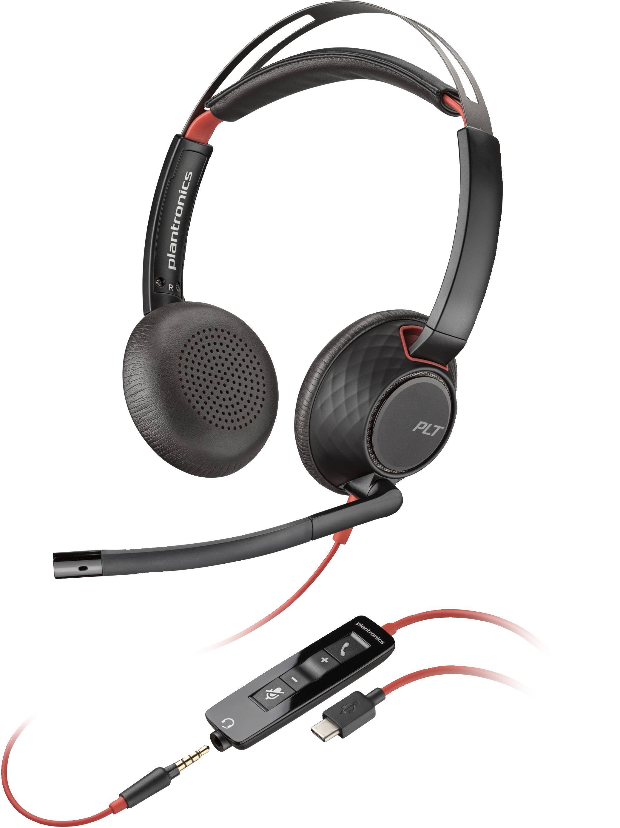 HP Blackwire C5220 USB-C Headset +Inline Cable