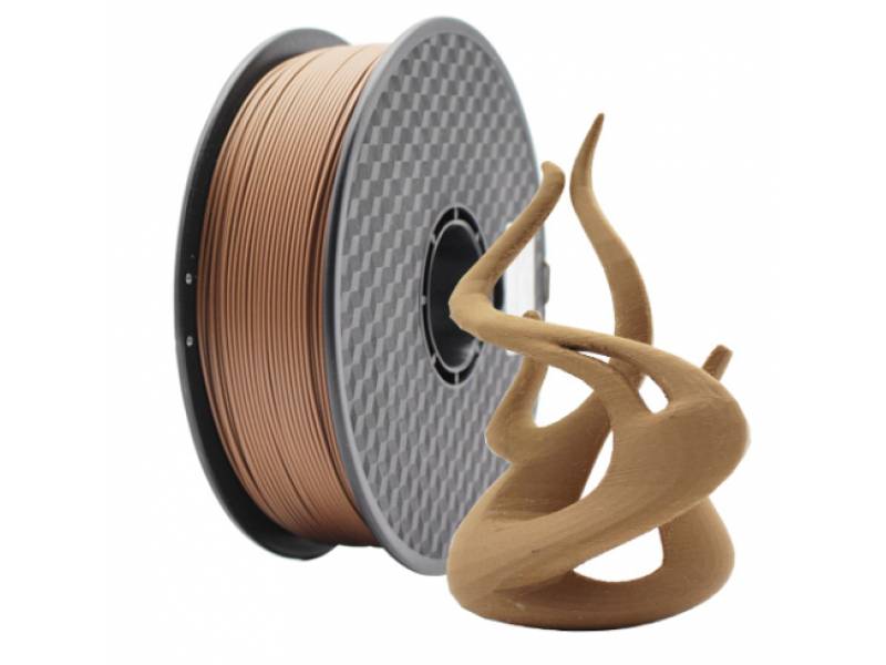 gembird Filament, PLA Holz natur, 1,75 mm, 1 kg