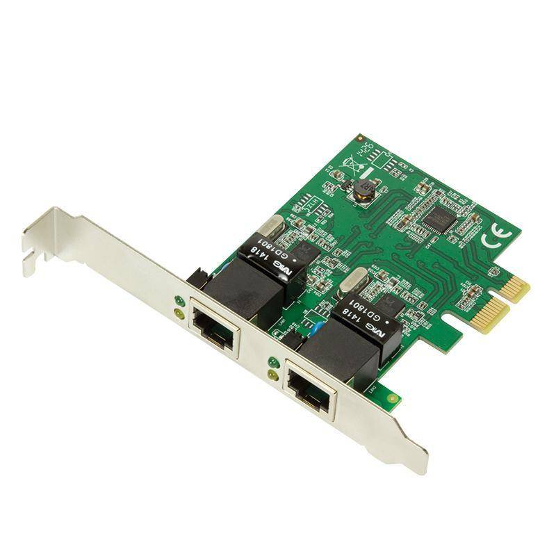 LogiLink PCI Express Karte 2-Port Gigabit LAN