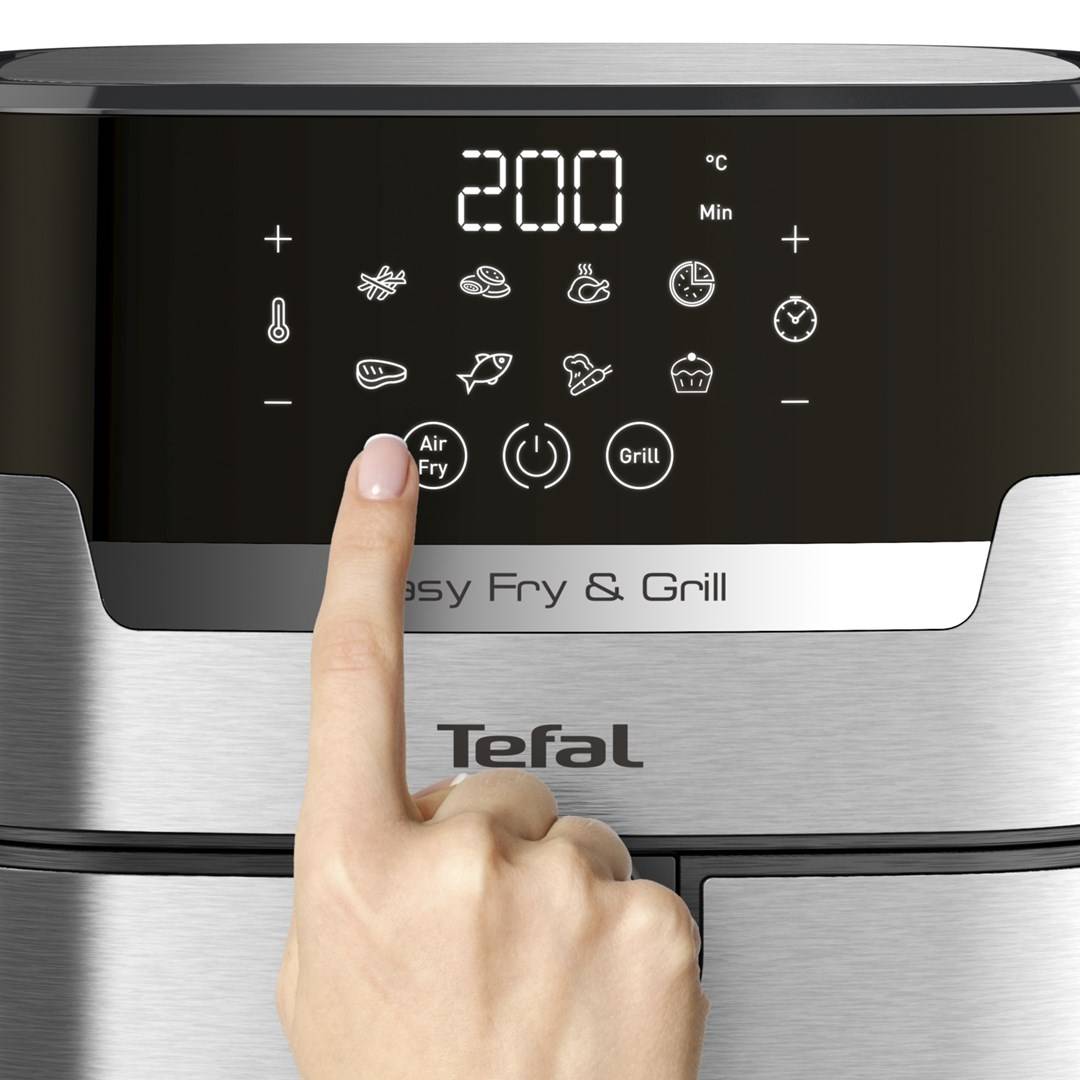 TEFAL Easy Fry & Grill EY505D15 - Heißluftfritteuse/Grill - 4.2 Liter