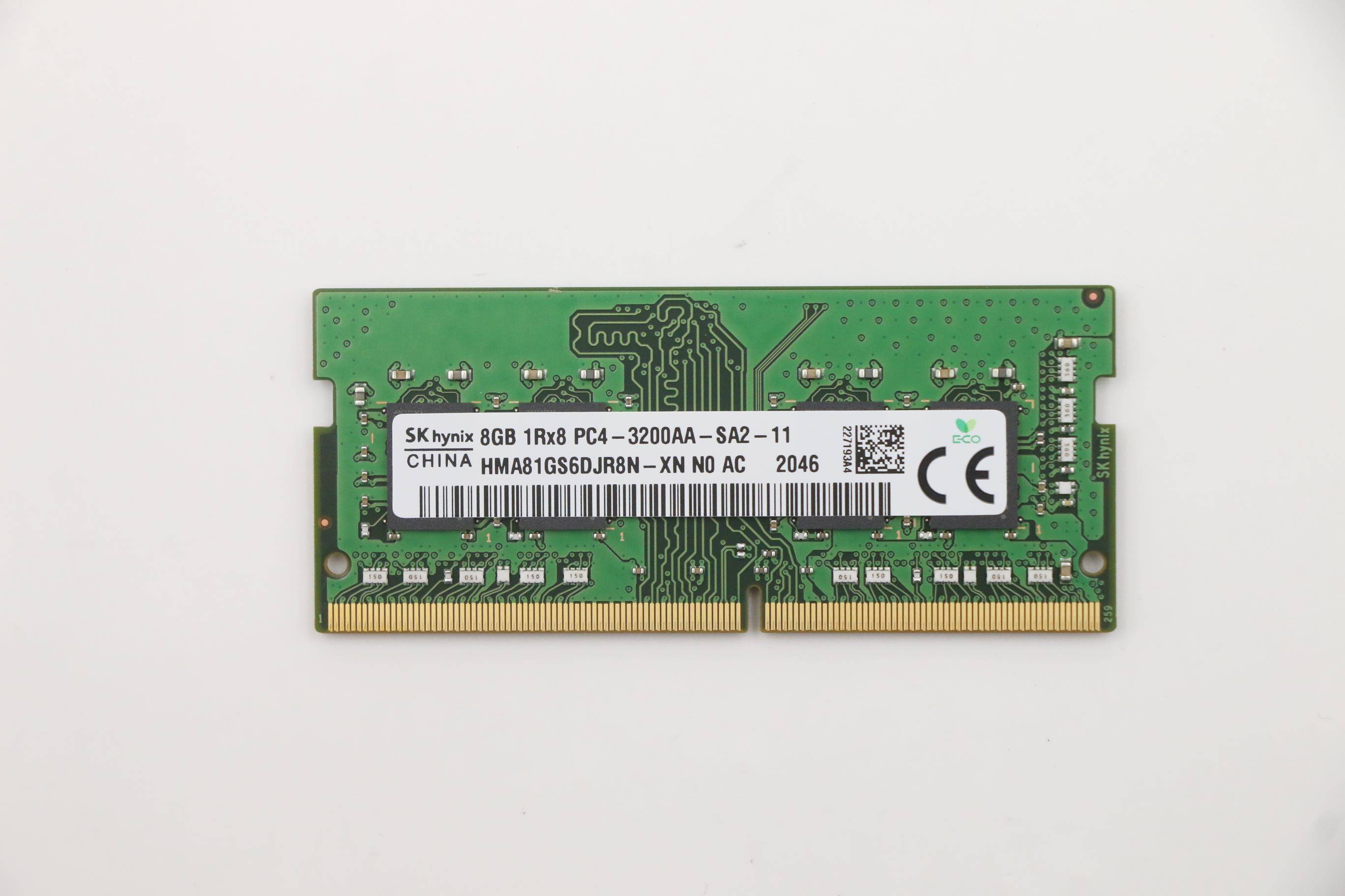 Lenovo 8 GB 1 x 8 DDR4 3200 MHz SoDIMM
