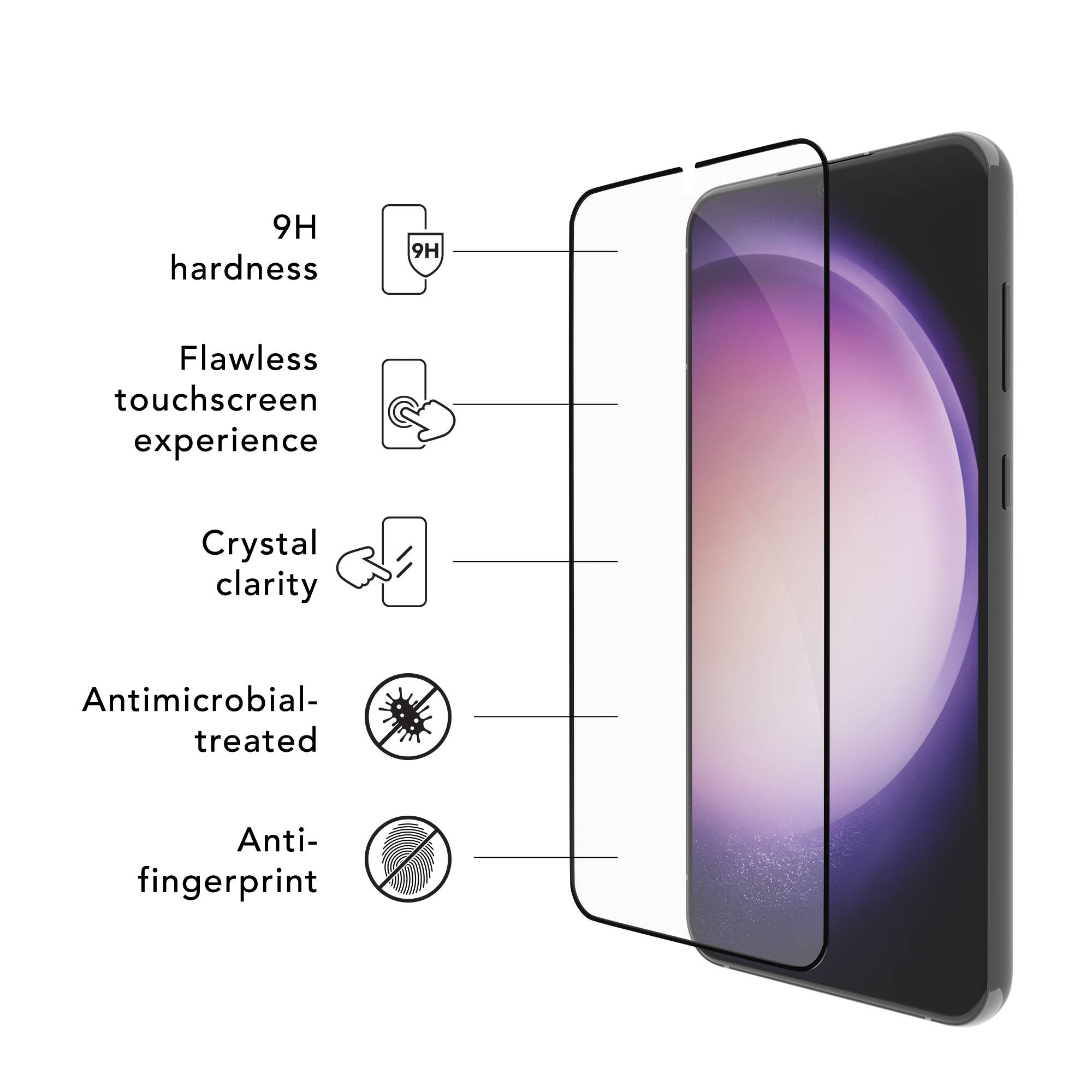 dbramante1928 ECO-SHIELD GALAXY S23 - BLACK EDGE