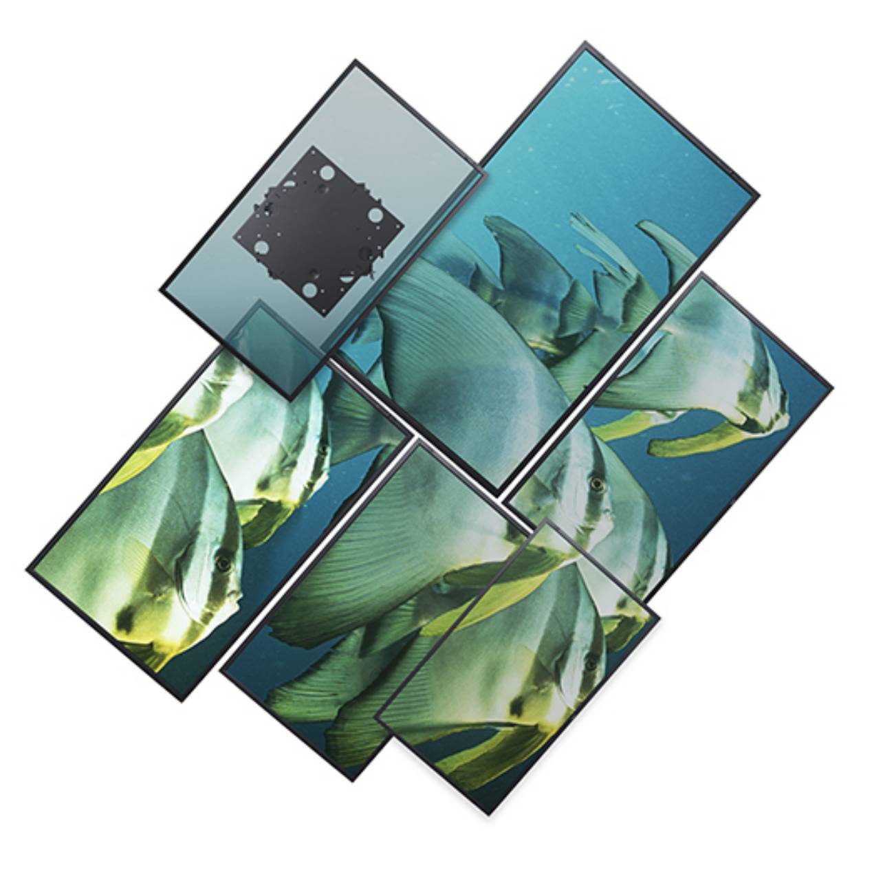 Chief FRA - Montagekomponente (drehbarer Adapter) für LCD-Display