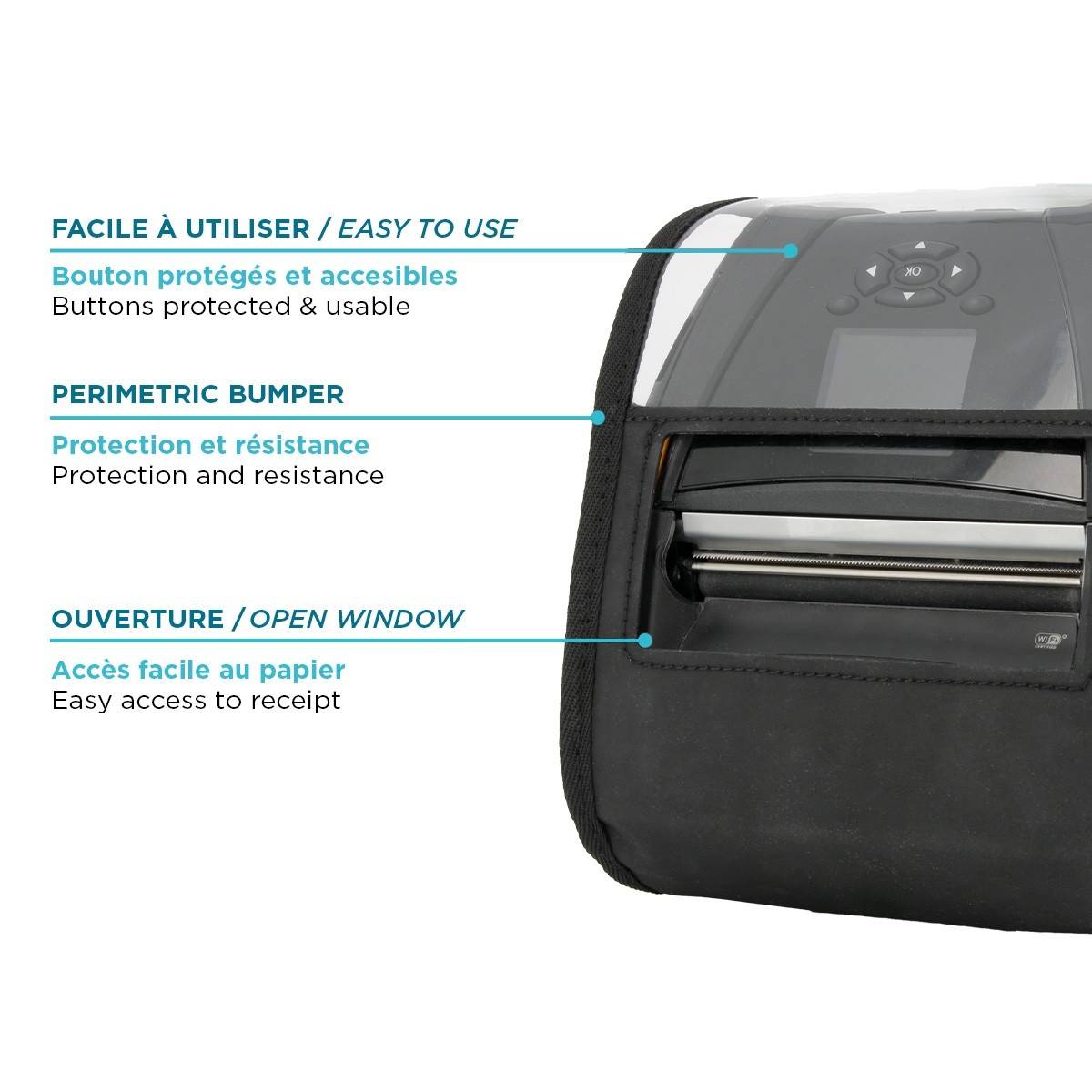 MOBILIS - Universal Soft Case for Mobile Printer L