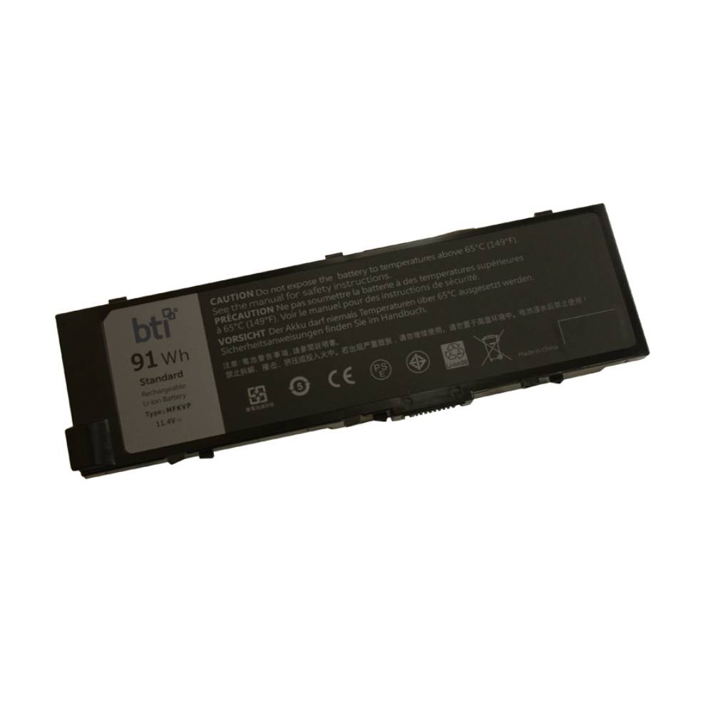 REPLACEMENT 9 CELL BATTERY FOR DELL PRECISION 7510 MFKVP 11.4V