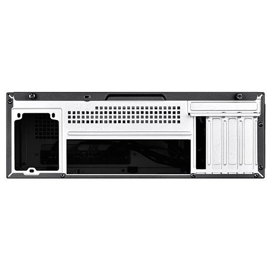 SilverStone MILO 11, Desktop, PC, Weiß, micro ATX, Mini-ITX, Kunststoff, Stahl, 9 cm