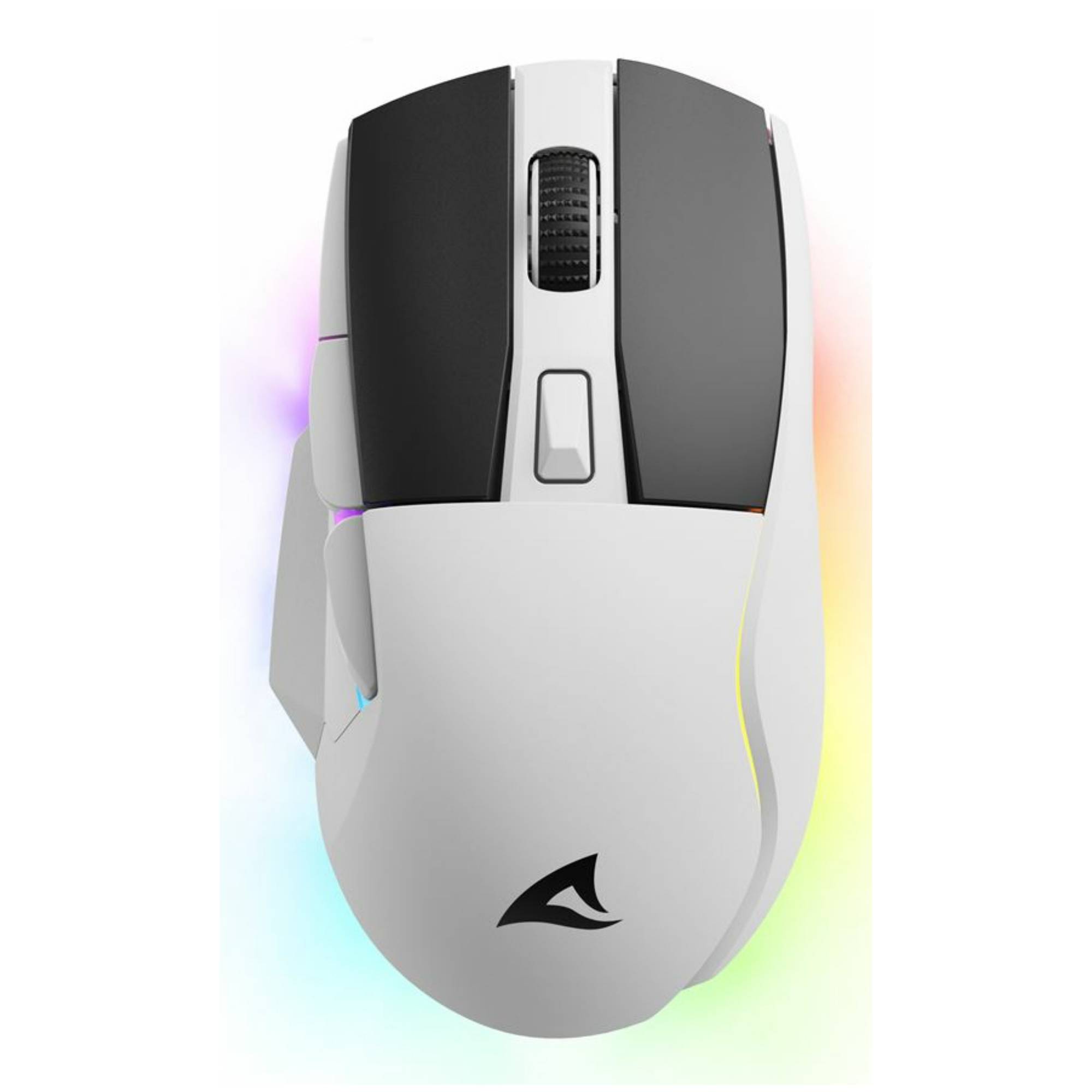 SHARKOON - SKILLER SGM50W White+ STATION - Maus - 6.400 dpi