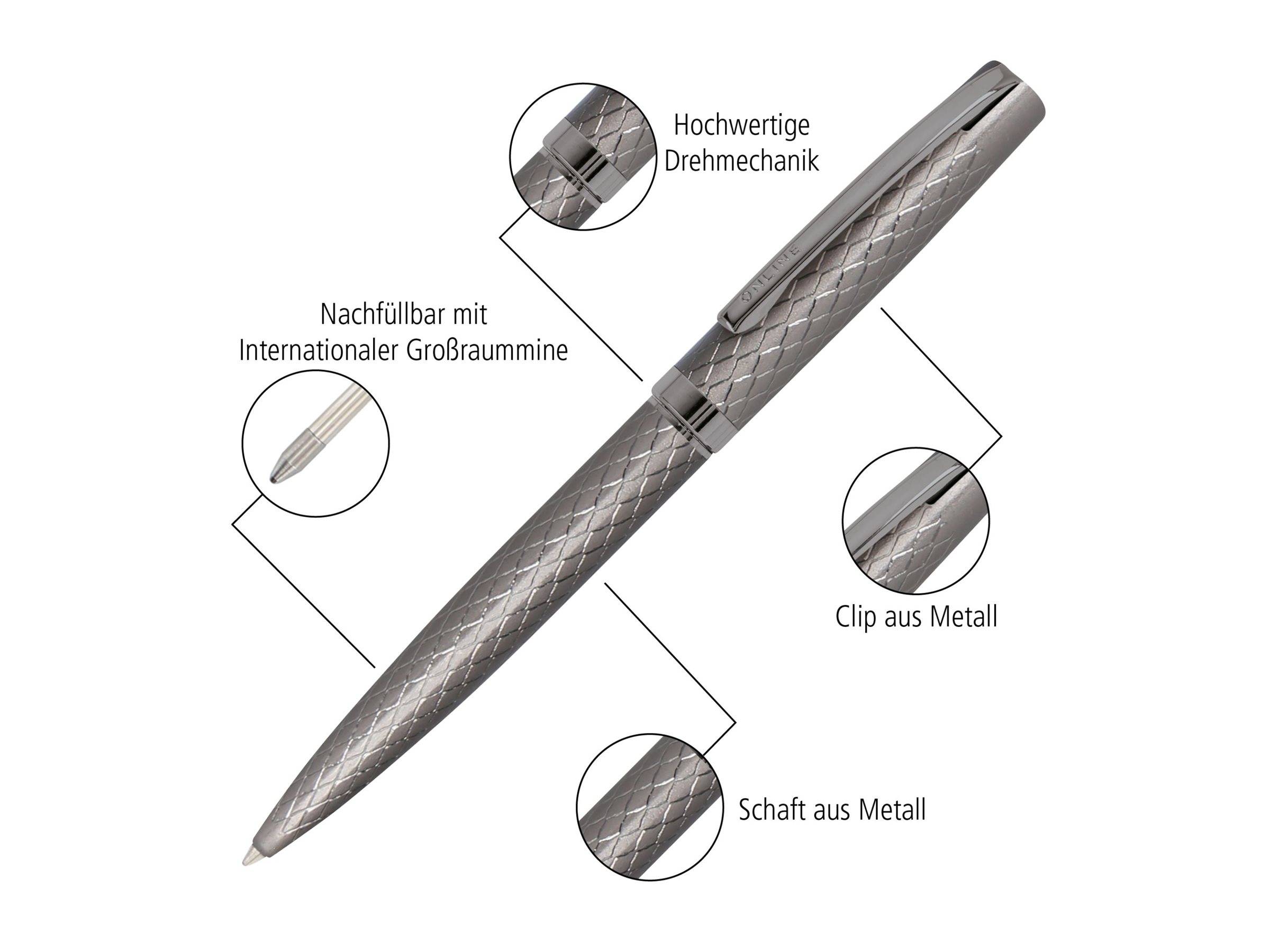 ONLINE® ONLINE® Kugelschreiber 0.6 mm Schwarz 34664