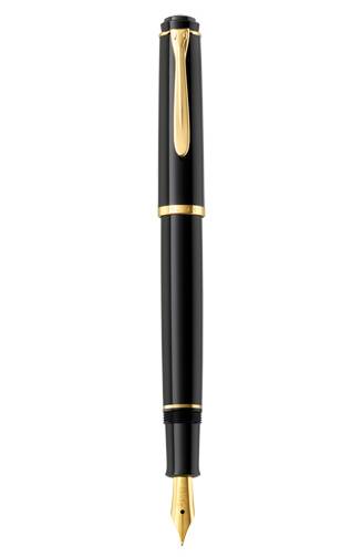 Pelikan Classic 200, Schwarz, Kartuschenfüllsystem, Fein, Beidhändig, Deutschland, Geschenkbox