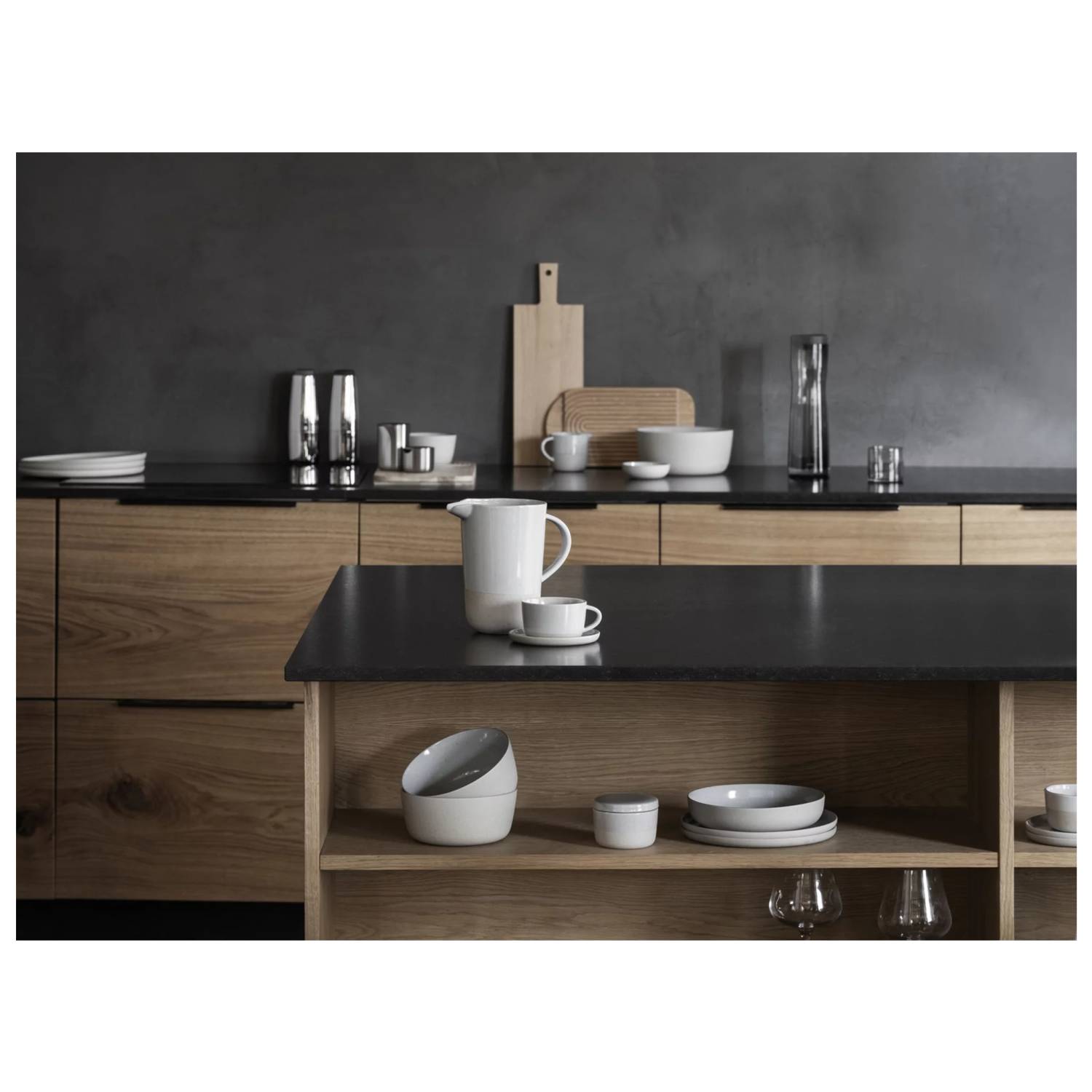 Blomus 63794, Rechteckig, Holz, Natürlich, Monochromatisch, 150 mm, 440 mm