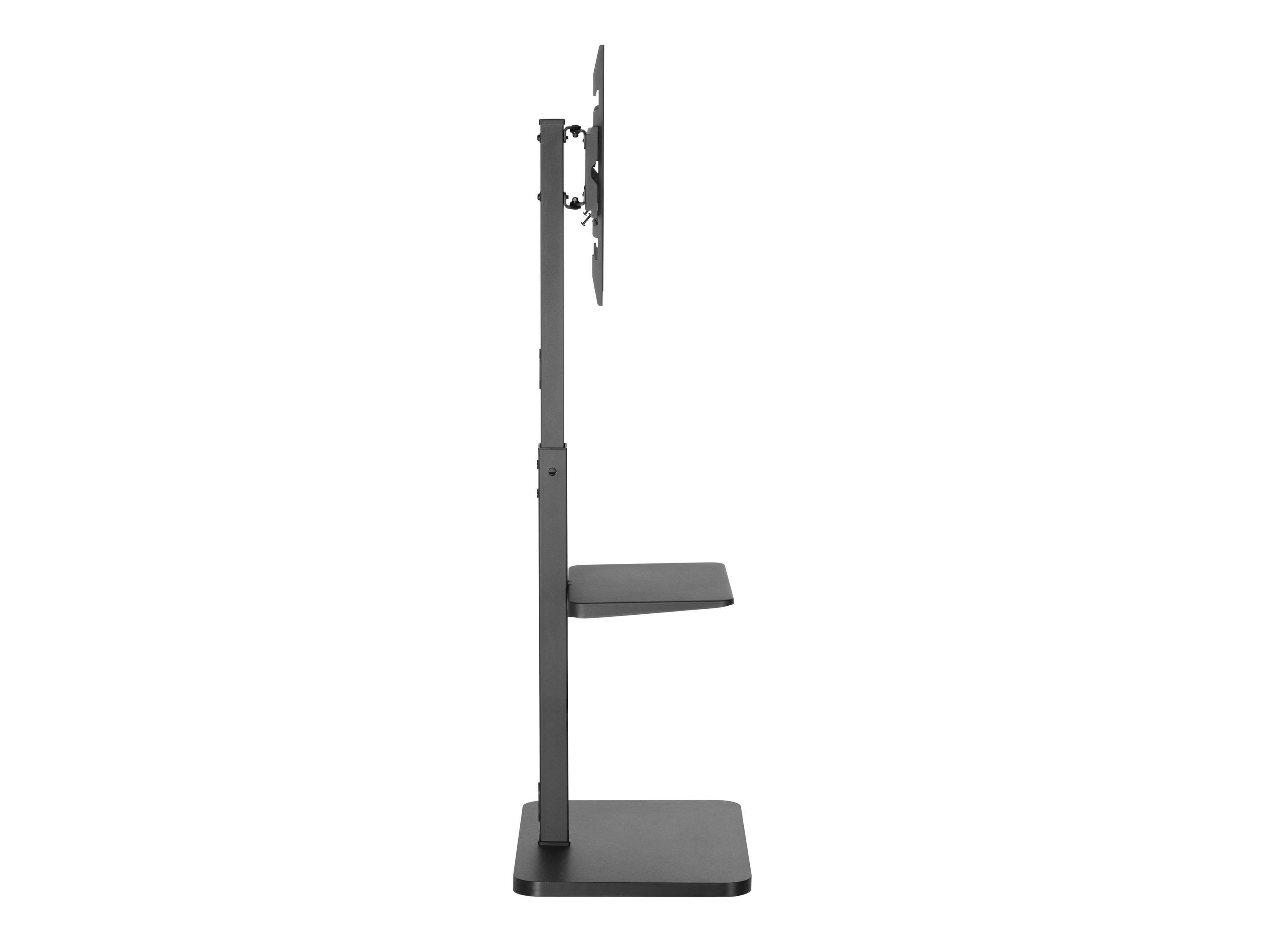 equip - Aufstellung - für LCD-Display / Curved LCD-Display - stainless steel - Schwarz (37""-75"")