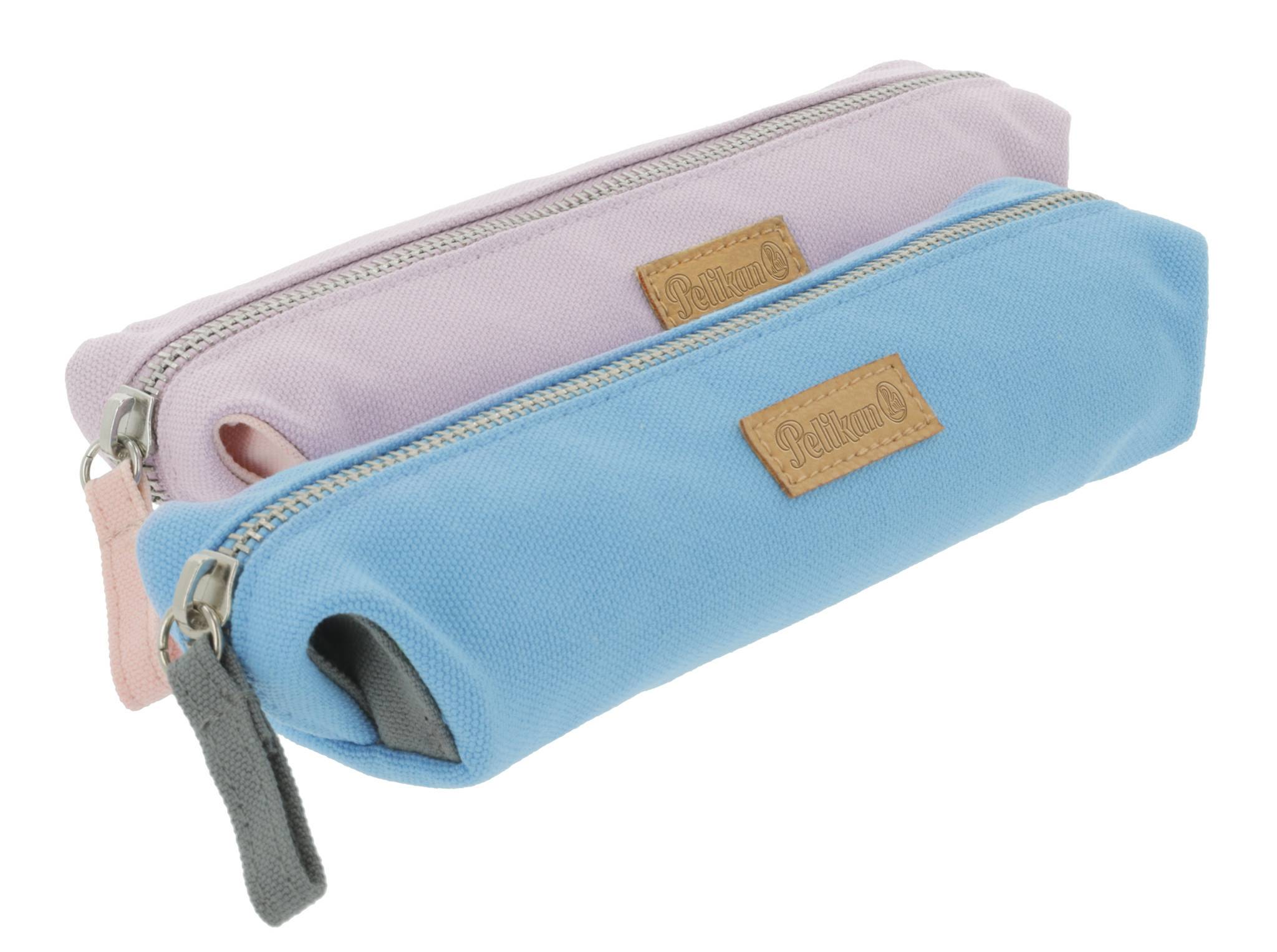 Pelikan 521000, Weiches Federmäppchen, Polyester, Aprikose, Lavendel, Einfarbig, Reißverschluss, Pubertät
