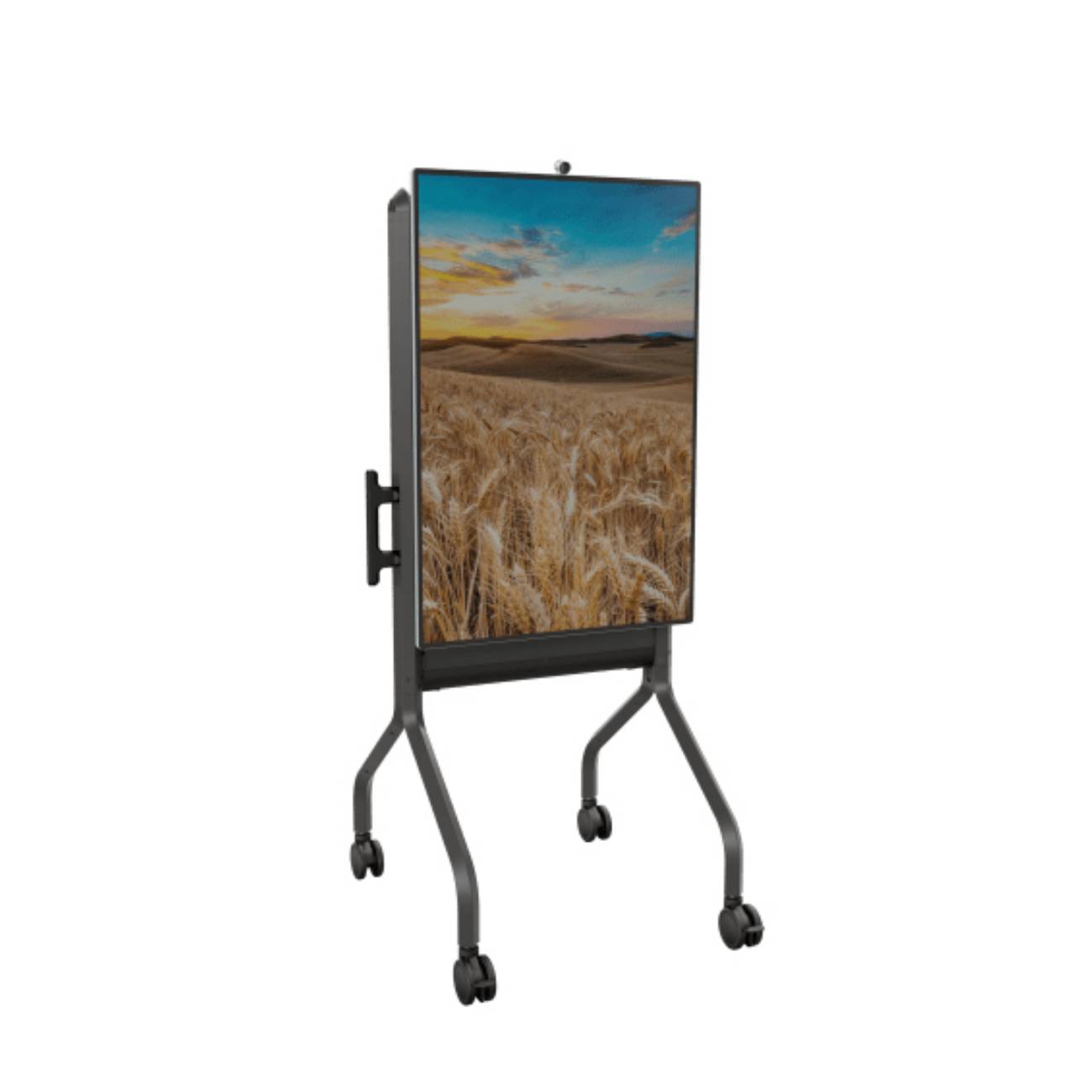 Chief Voyager Height Adjustable AV TV Cart - For LCD Displays 50-70" - Black - W