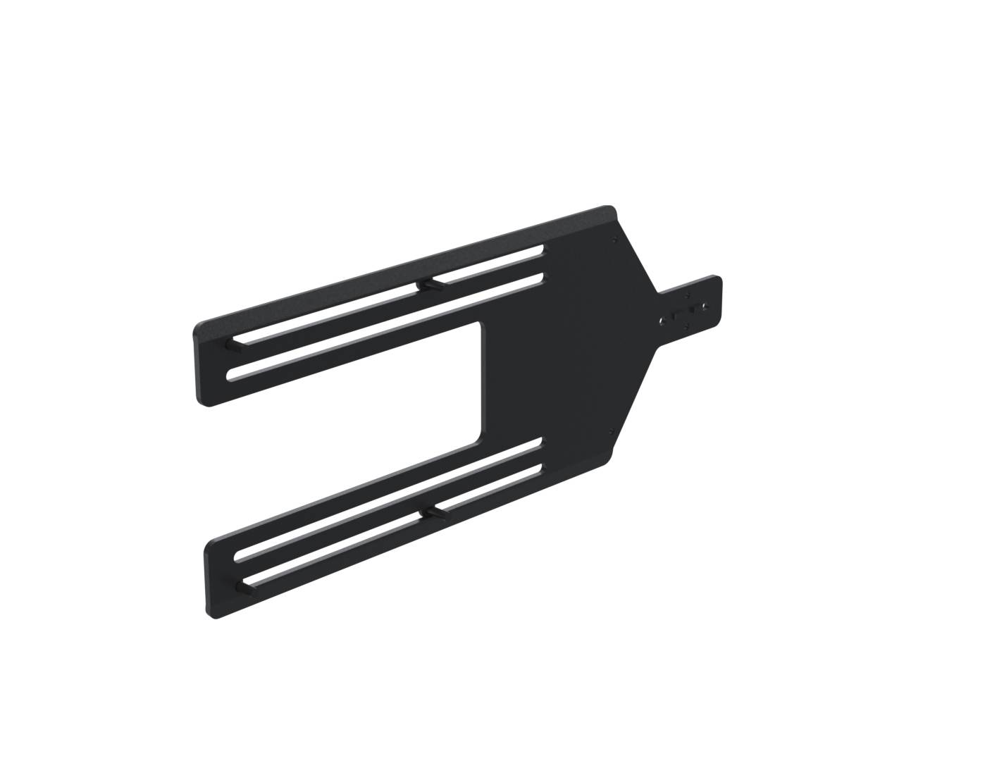 Ergonomic Solutions SpacePole Kiosk & Signage SPK511, POS-Halterung, Schwarz, Metall, 121,9 mm, 6 mm, 305 mm