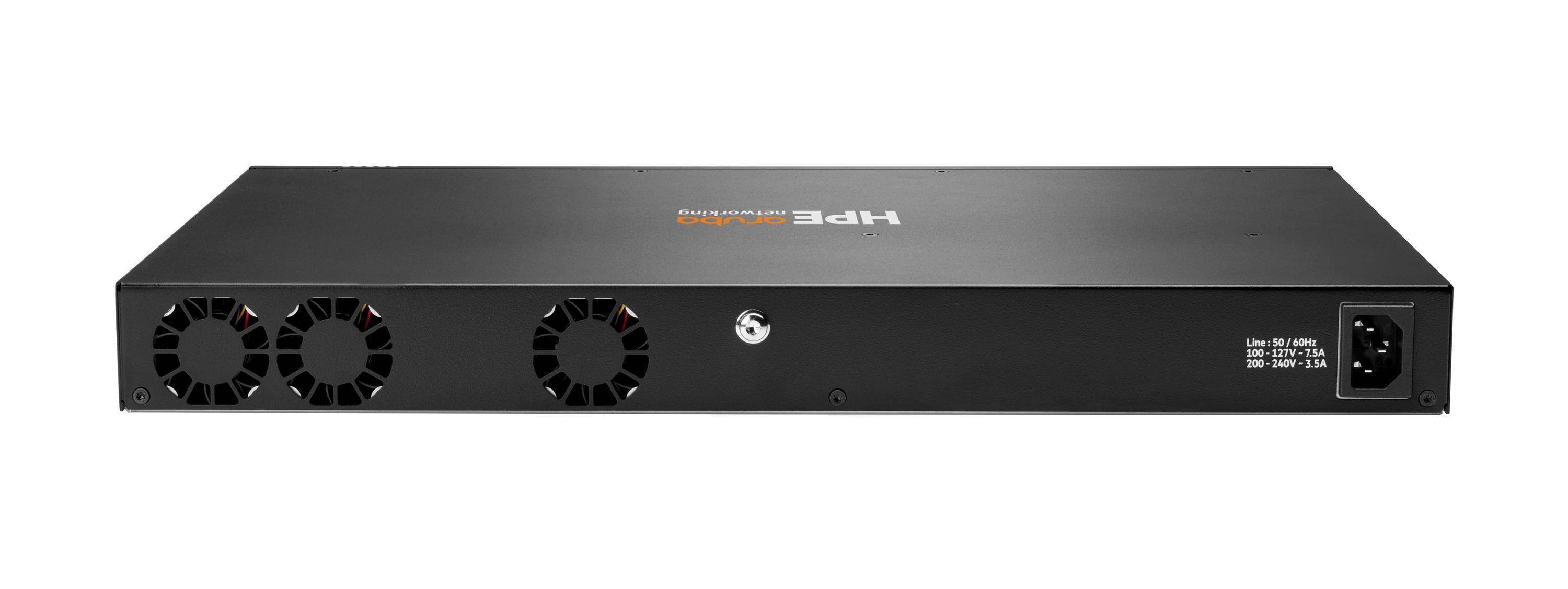 HPE Aruba 6200F 24G Class4 PoE 4SFP+ 370W Switch - Switch - max. Stapelentfernung 10 km - L3 - managed - 24 x 10/100/100