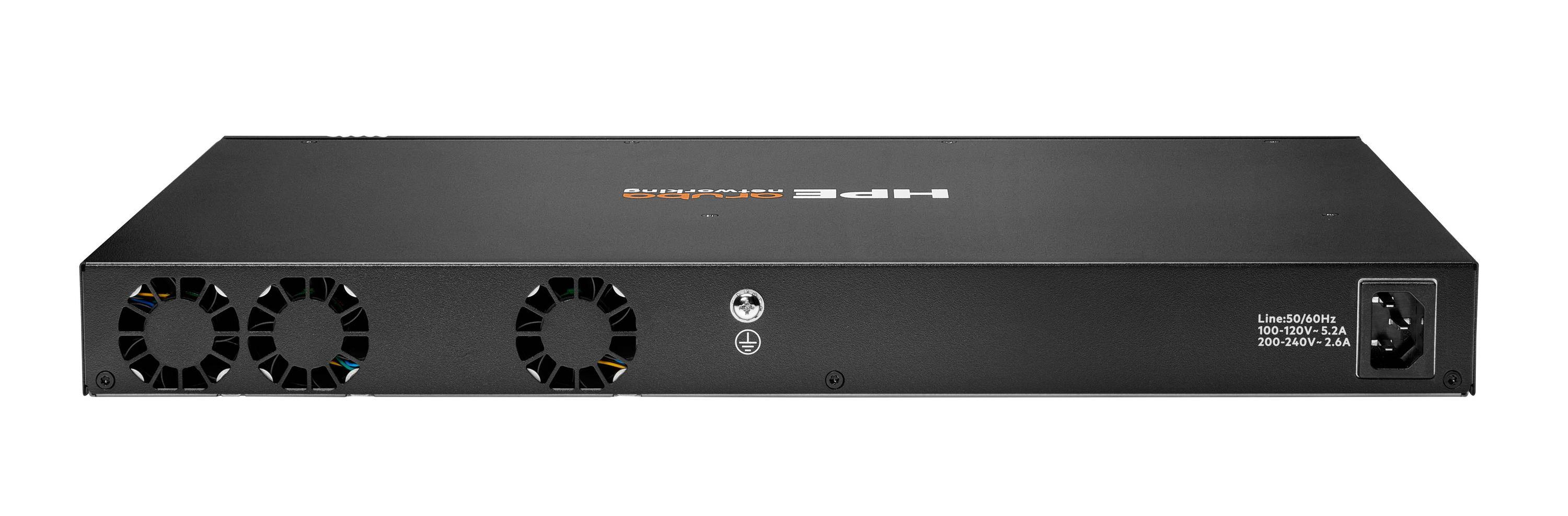 HPE Aruba 6200F 24G Class4 PoE 4SFP+ 370W Switch - Switch - max. Stapelentfernung 10 km - L3 - managed - 24 x 10/100/100