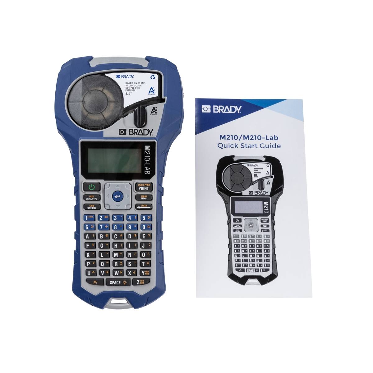 Brady Corporation M210-LAB Etikettendrucker Kartonverpackung mobiles Beschriftungsgeraet Endlos - Etiketten-/Label... ->