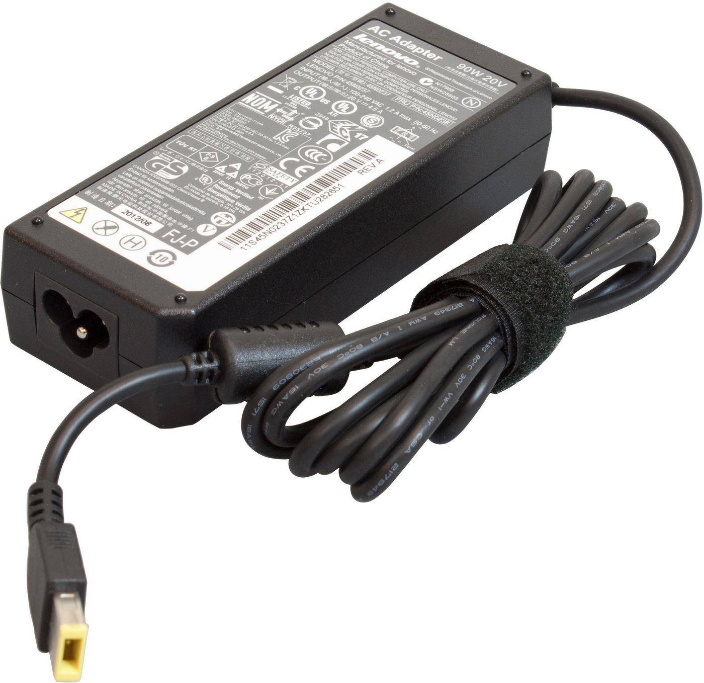 Lenovo AC-Adapter 90W 0B46998, Notebook, Indoor, 100-240 V, 50/60 Hz, 90 W, ThinkPad X1 Carbon