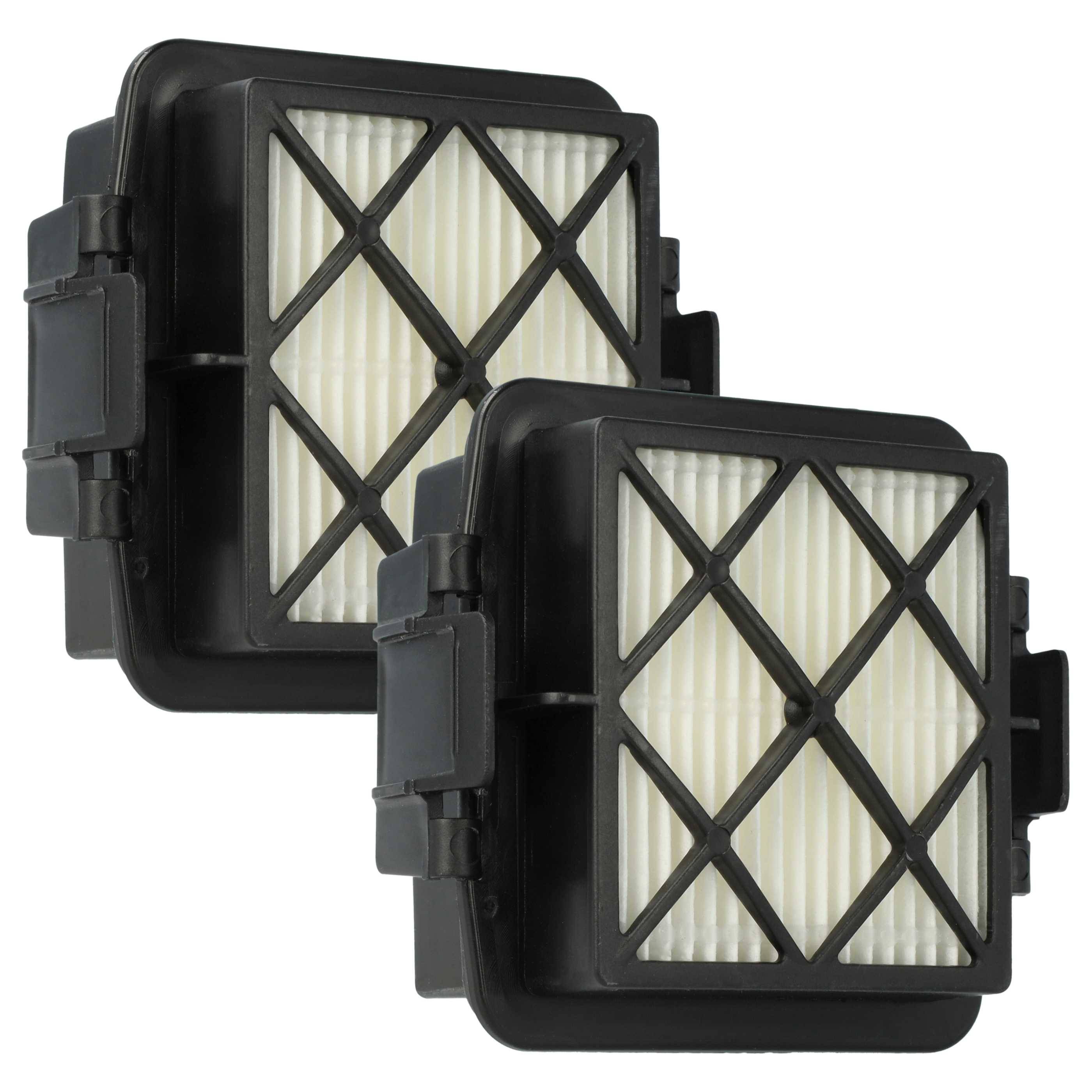 vhbw 2x Staubsaugerfilter Ersatz für Kärcher 2.863-240.0 für Staubsauger | HEPA-Filter Schwarz Weiß