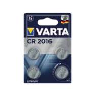Batterie Knopfzelle CR2016 *Varta* 4-Pack