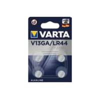 Varta Batterie Alkaline, Knopfzelle, LR44, V13GA, 1.5V Electronics, Retail Blister (4-Pack)