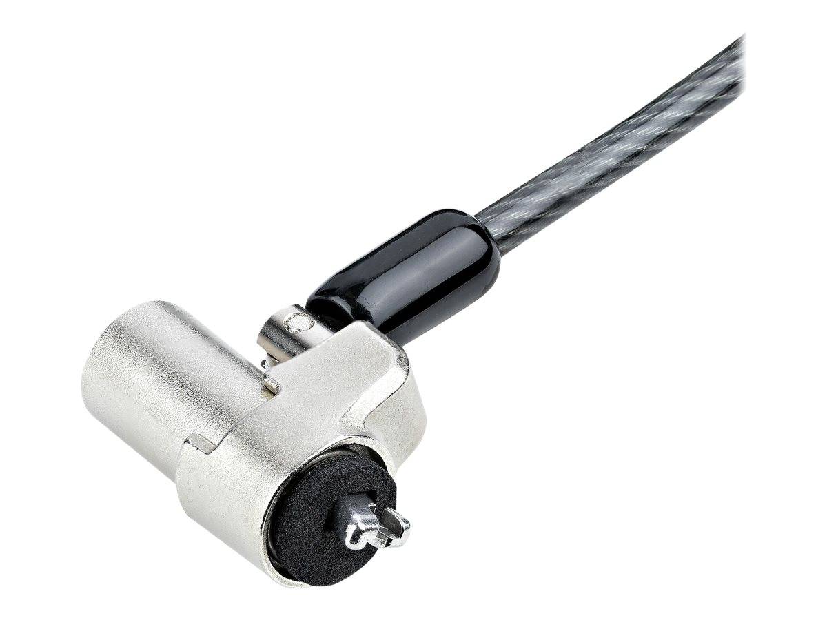 StarTech.com Laptop cable lock 6Ft Compatible With Noble Wedge; Laptop Cable Lock, 6Ft (2m)