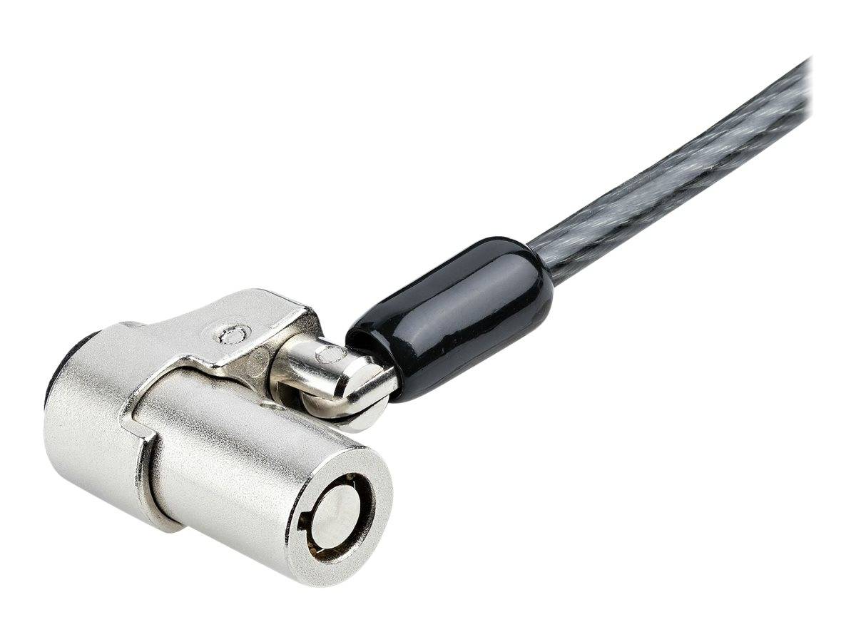 StarTech.com Laptop cable lock 6Ft Compatible With Noble Wedge; Laptop Cable Lock, 6Ft (2m)