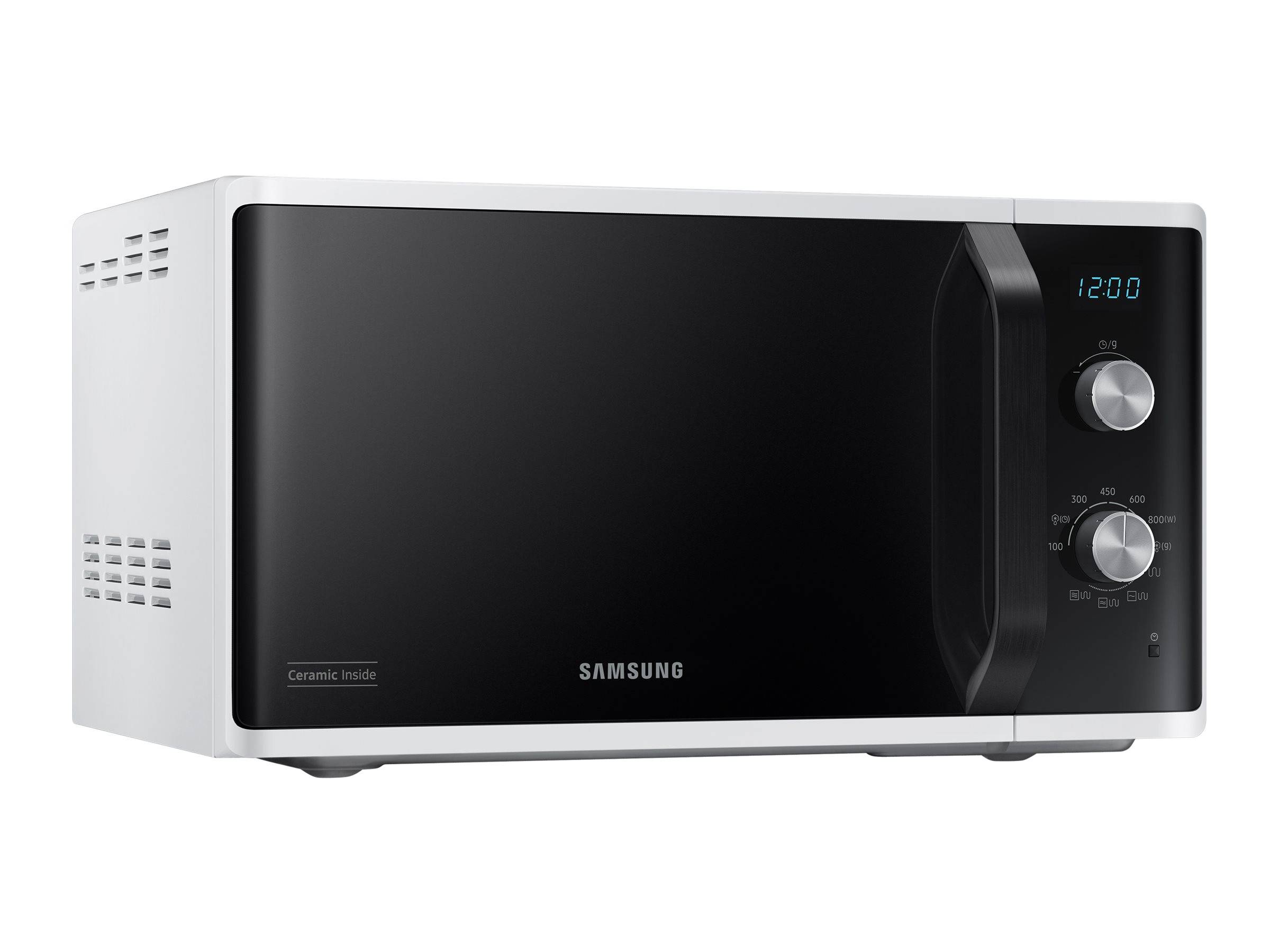 Samsung MG23K3614AW - Mikrowellenofen mit Grill - 23 Liter - 800 W - weiß