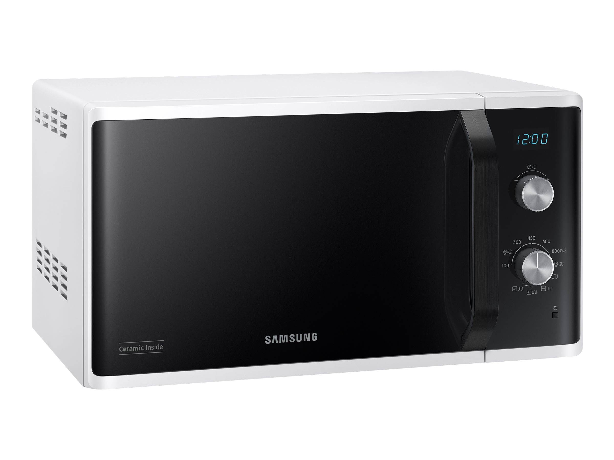 Samsung MG23K3614AW - Mikrowellenofen mit Grill - 23 Liter - 800 W - weiß