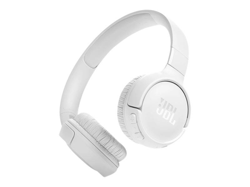 JBL TUNE 520BT Kopfhörer mit Mikrofon On-Ear Bluetooth kabellos weiß