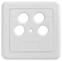 Axing SZU 2-13, Weiß, 75 mm, 75 mm, 1 Stück(e)