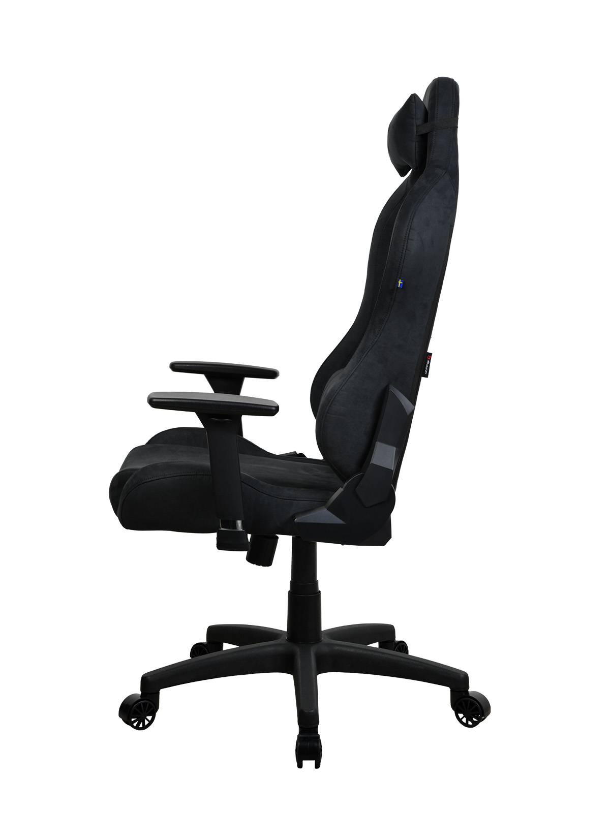 Arozzi Gaming Stuhl Toretta Pure Black SuperSoft