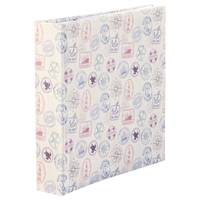 hama 00003853 Memo-Album "Stamps”, für 200 Fotos im Format 10x15 cm