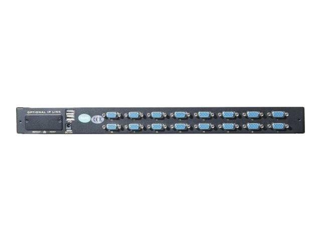 Dual Rail - KVM-Konsole - USB - Französisch AZERTY - 48.3 cm (19")