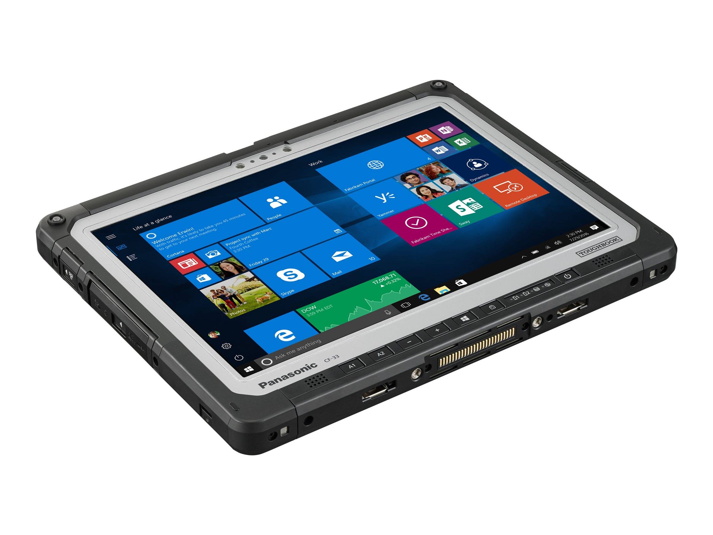 Panasonic Toughbook CF-33 - Robust - Tablet - Intel Core i5 1245U / 1.6 GHz - Win 11 Pro - Intel Iris Xe Grafikkarte